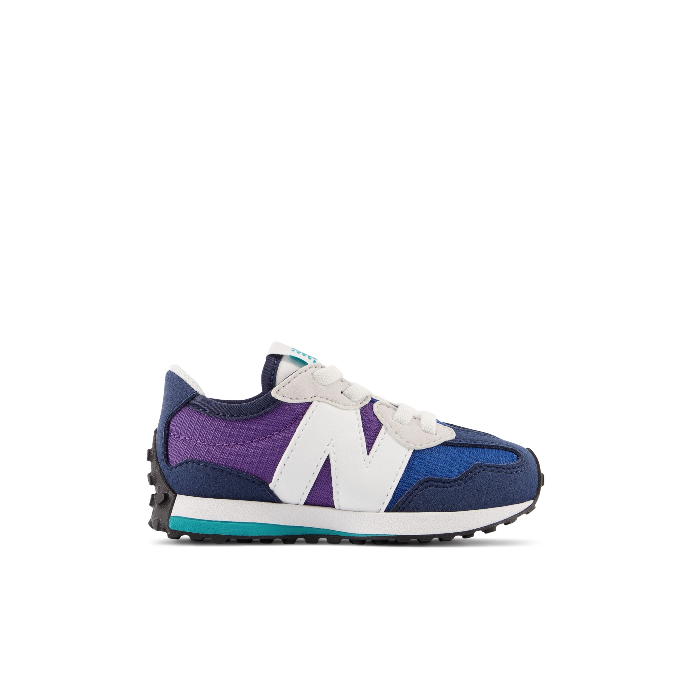 

New Balance Kids' 327 Bungee Lace Blue/Purple - Blue/Purple