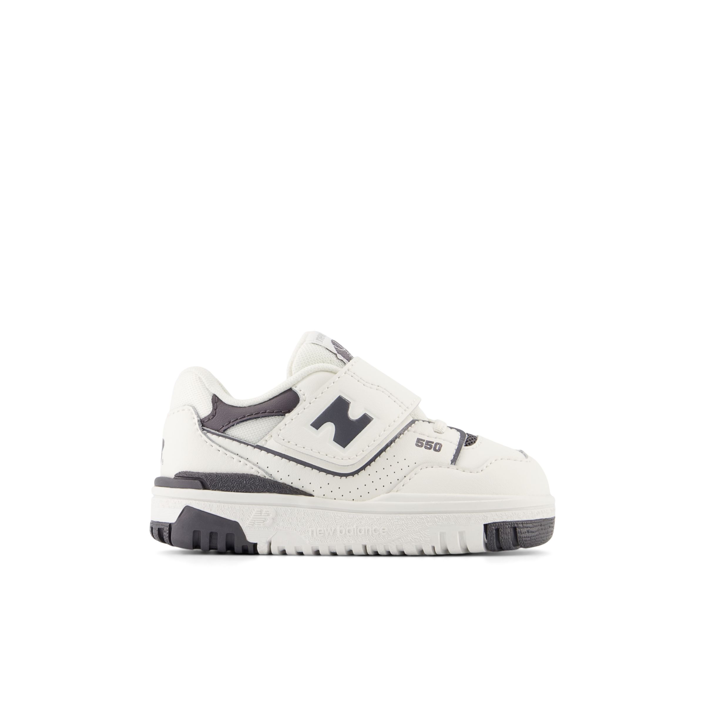 

New Balance Enfant 550 HOOK & LOOP en Blanc/Gris, Synthetic, Taille 27.5