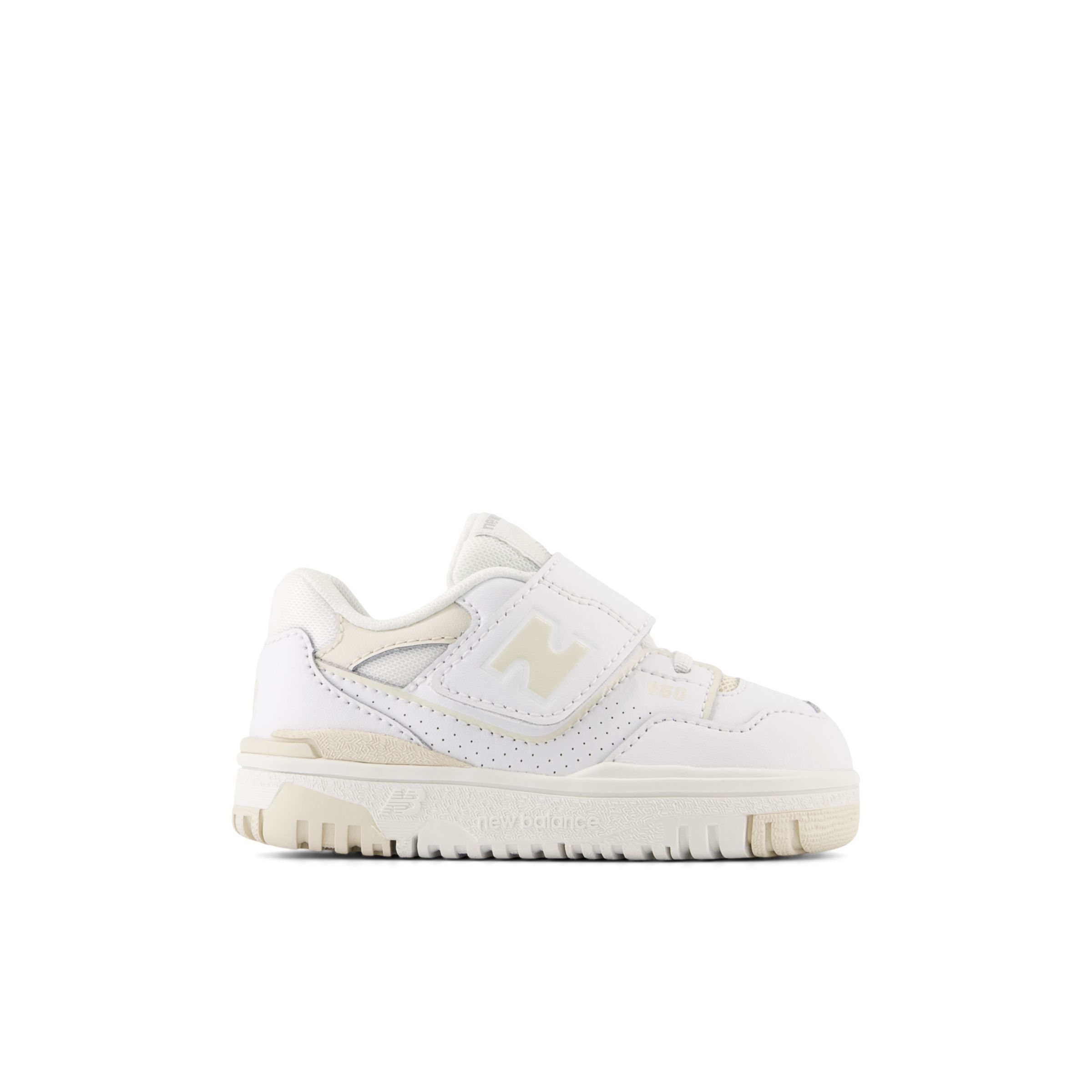 

New Balance Enfant 550 HOOK & LOOP en Blanc/Beige, Synthetic, Taille 26.5