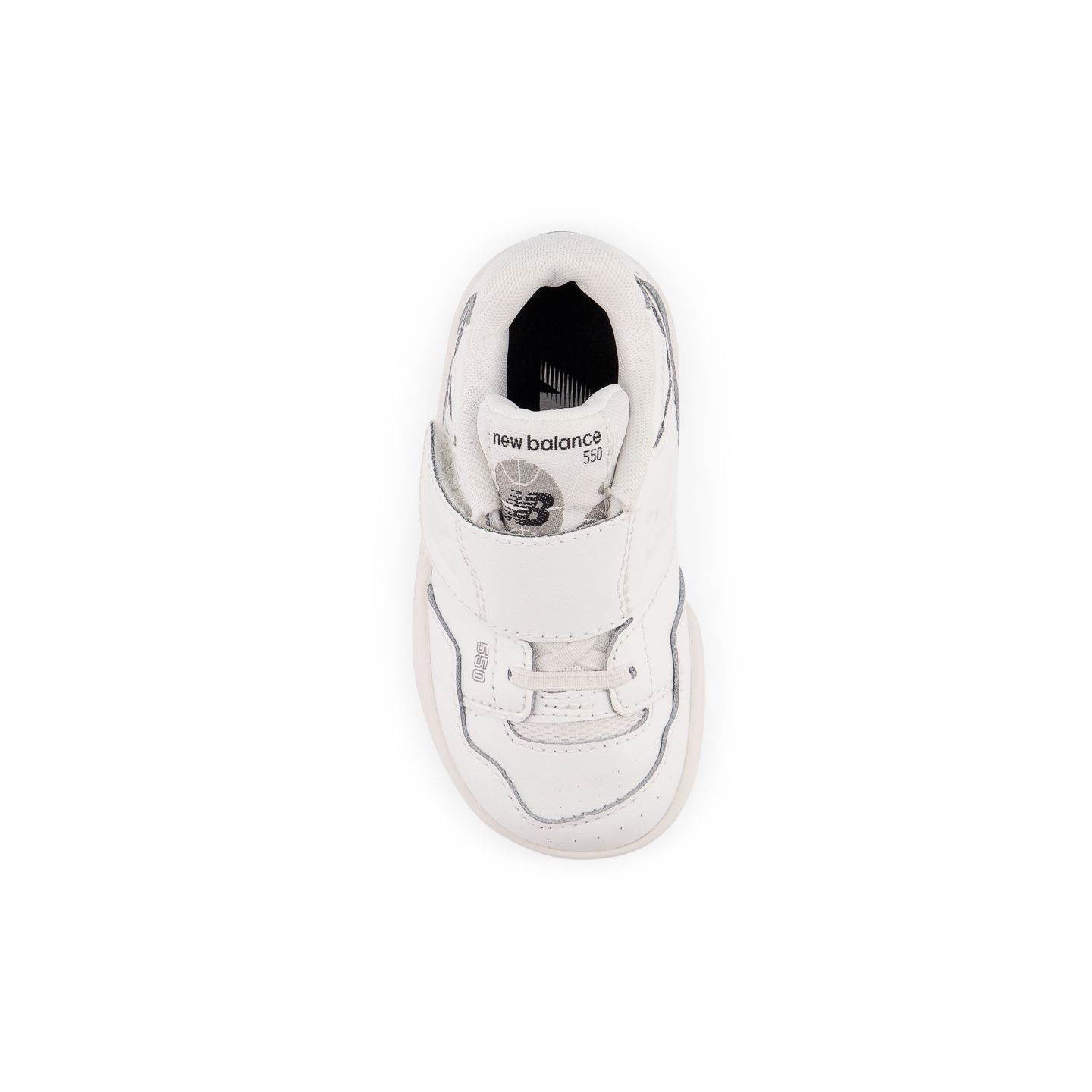 Обувь New Balance 550 Bungee Lace with Top Strap для детей, цвет: Белый — фото 3