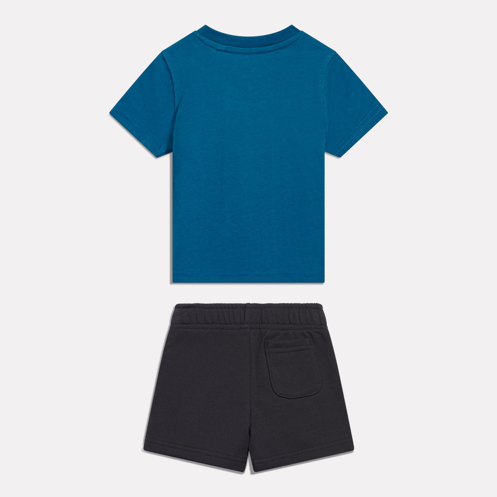 Детские футболки New Balance Stacked Logo T-Shirt Short Set — фото 2