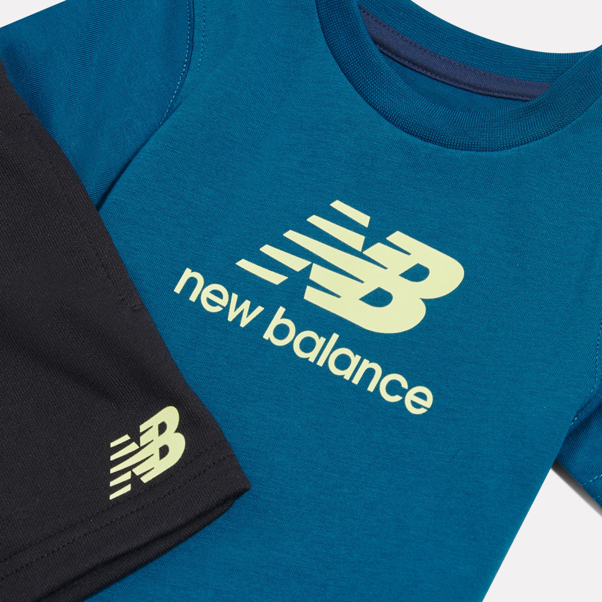 Stacked Logo T-Shirt Short Set