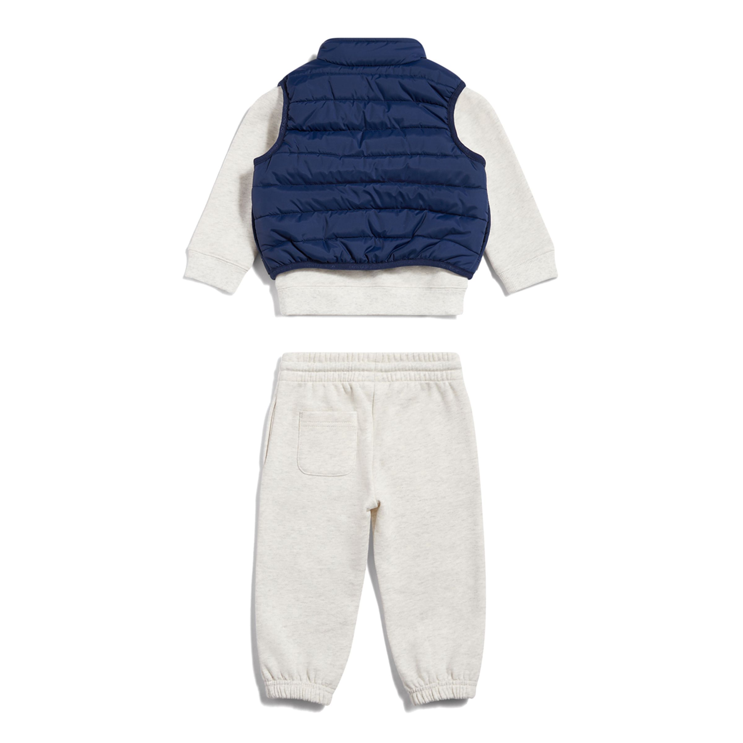 3 Piece Crew Jogger Vest Set