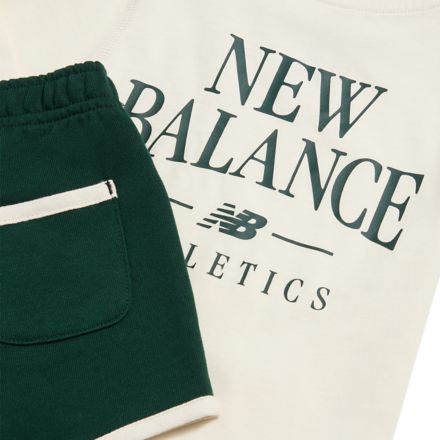 NB Athletics Arched T-Shirt & Short Set