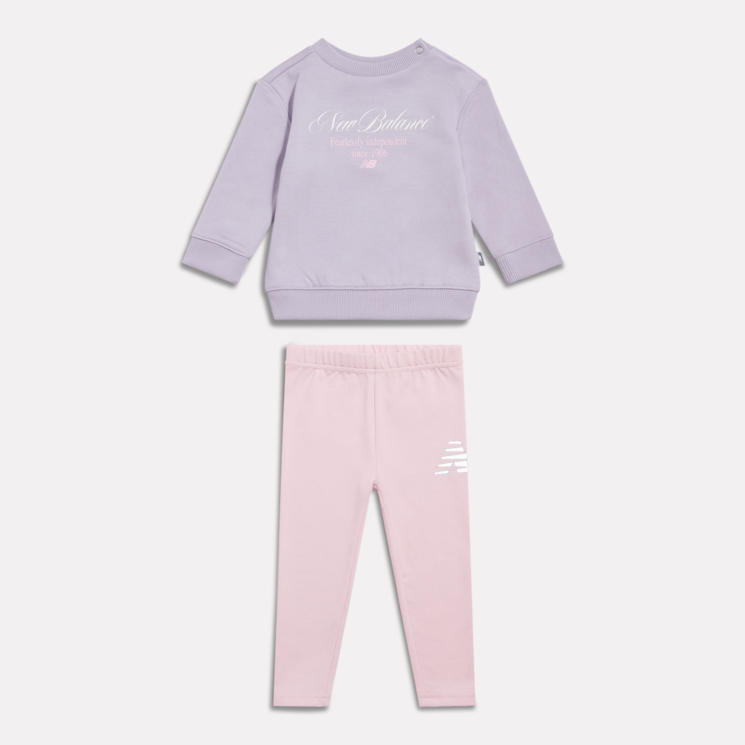 Script Graphic Crew & Legging Set