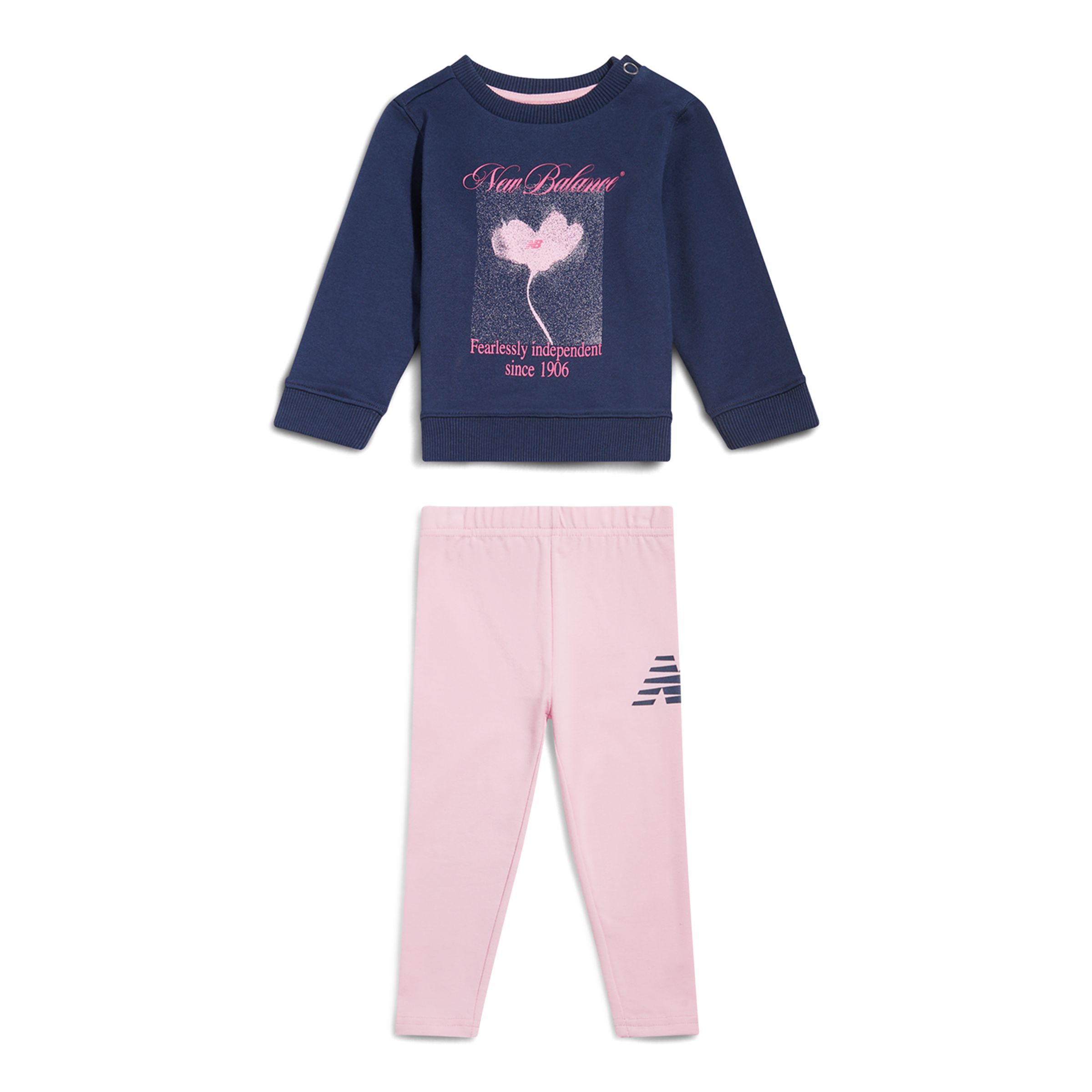 Floral Graphic Crew & Legging Set