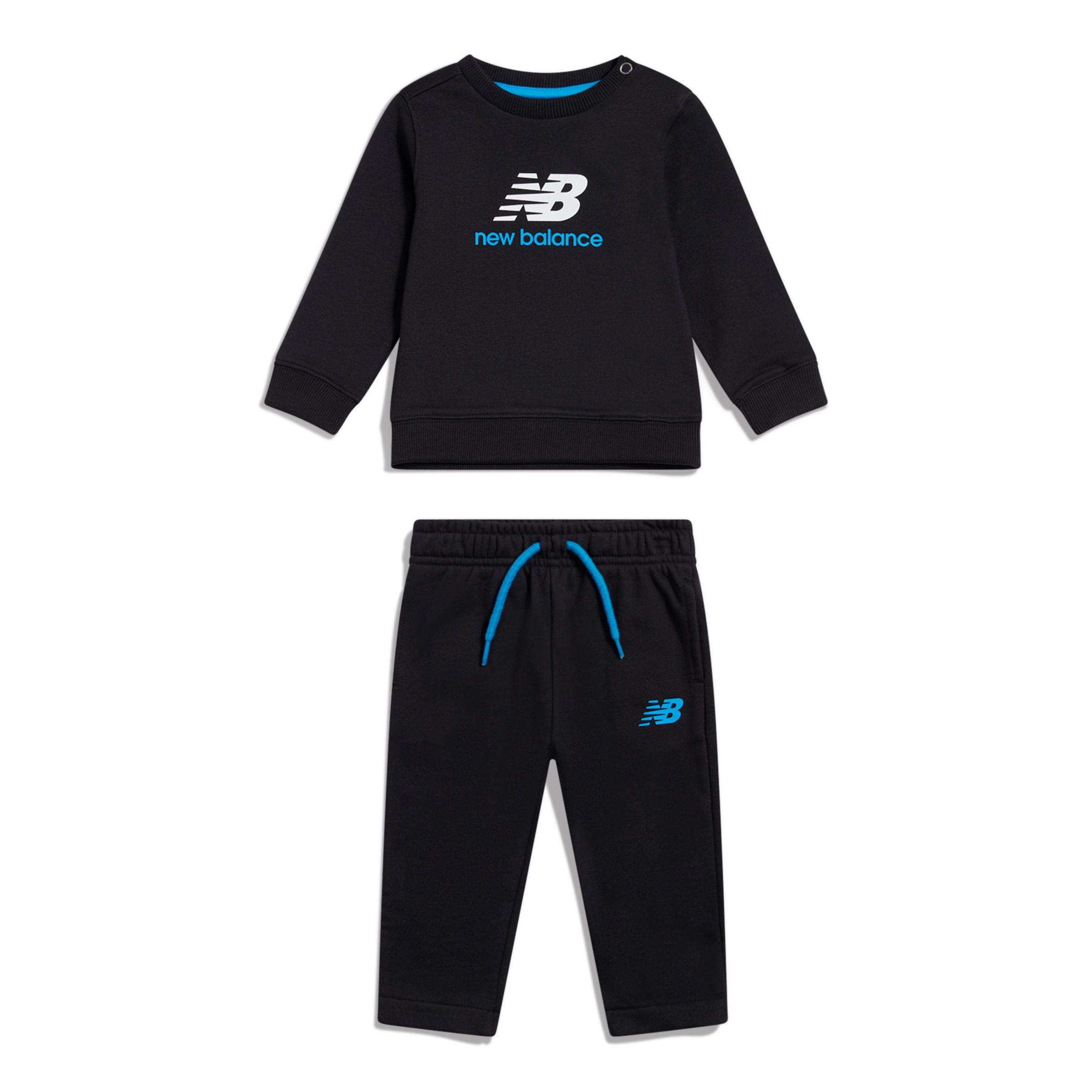 Stacked Logo Crew & Jogger Set