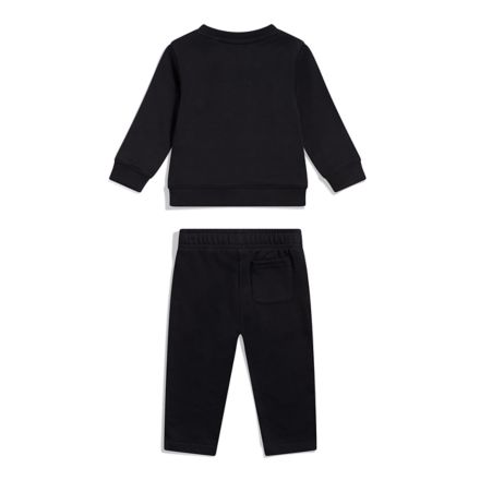 Stacked Logo Crew & Jogger Set, BLACK, IS62V7FBBK
