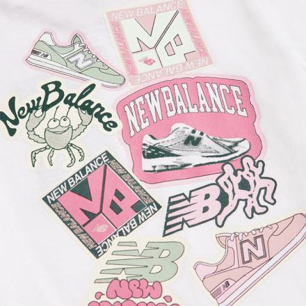 Sticker Graphic T-Shirt & Short Set