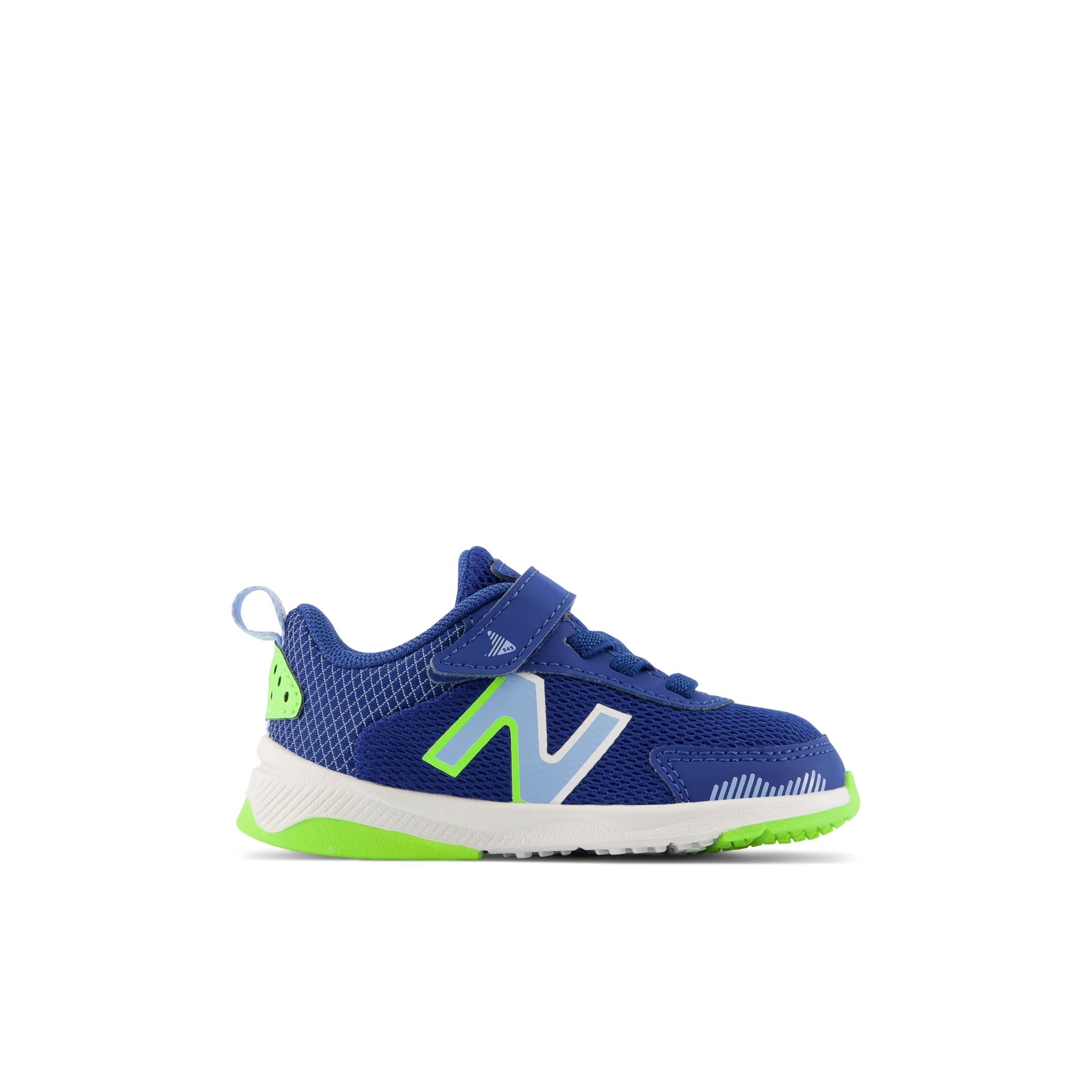 

New Balance Kids' Dynasoft 545 Bungee Lace with Top Strap Blue/Green - Blue/Green