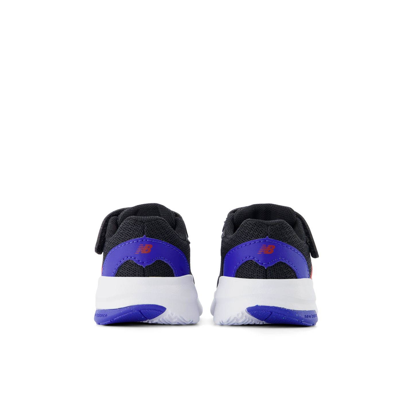 Обувь New Balance 578v1 Bungee Lace with Top Strap для детей, цвет: Чёрный / Красный — фото 4