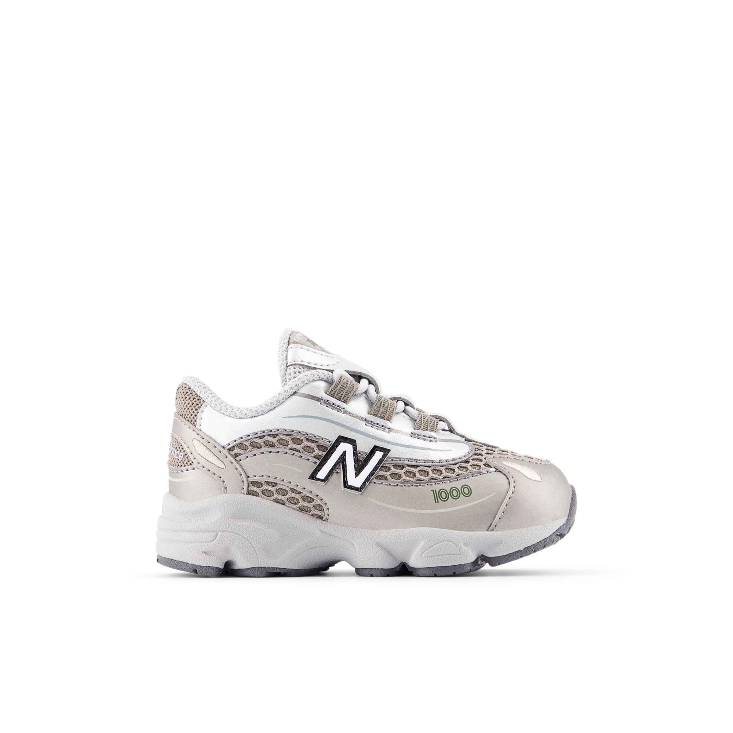 

New Balance Kids' 1000 BUNGEE LACE Brown/Grey - Brown/Grey