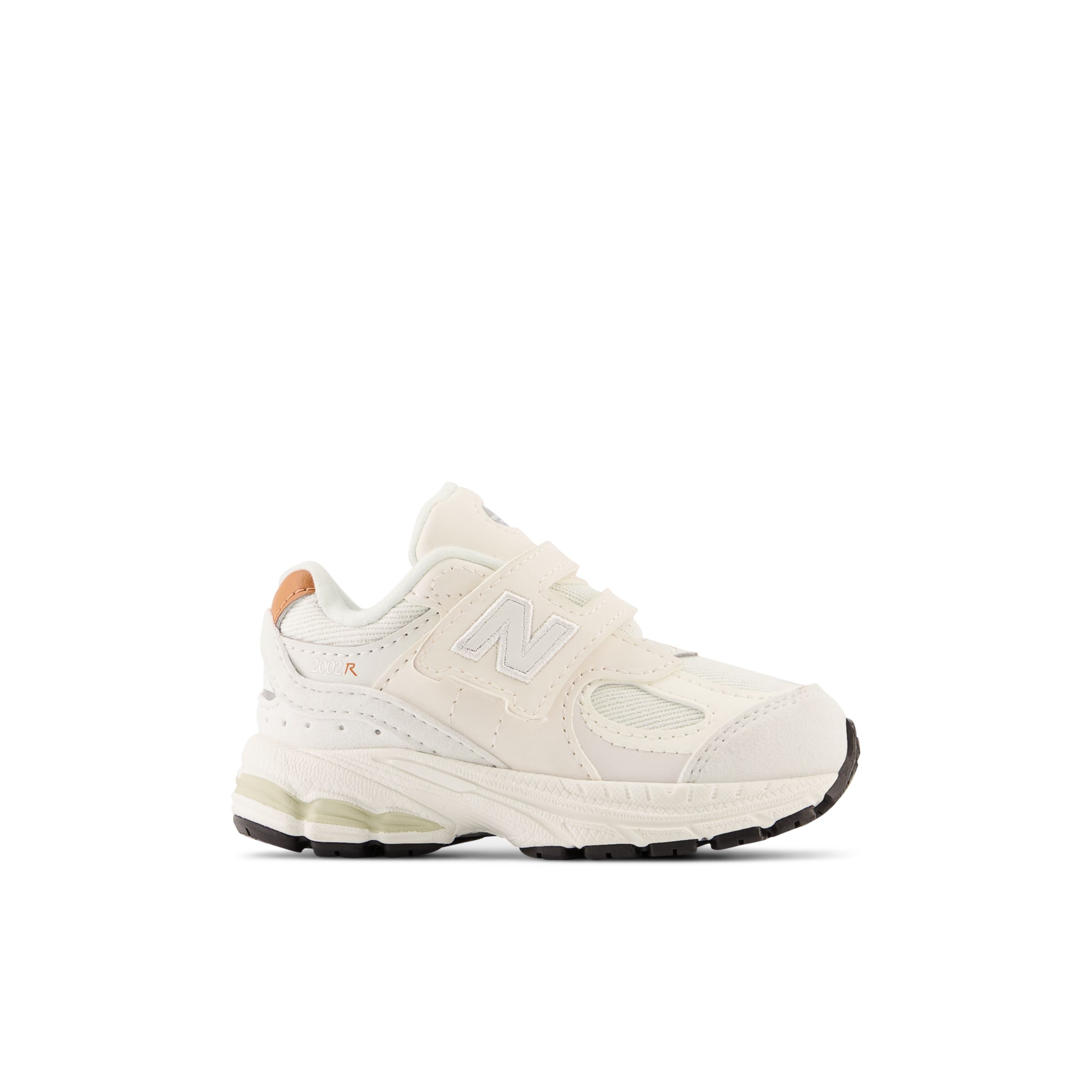 New Balance Enfant 2002 Hook & Loop en Grey/White, Synthetic, Taille 21