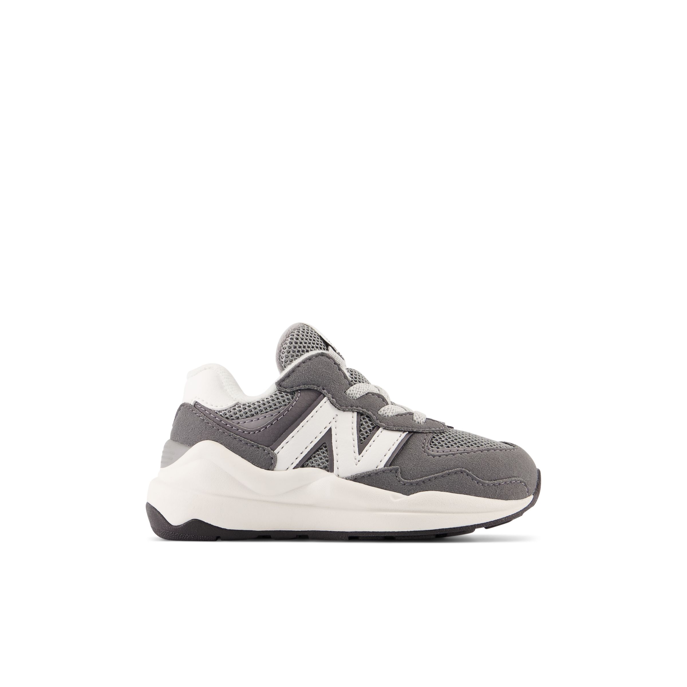 

New Balance Kids' 57/40 Bungee Grey/White - Grey/White