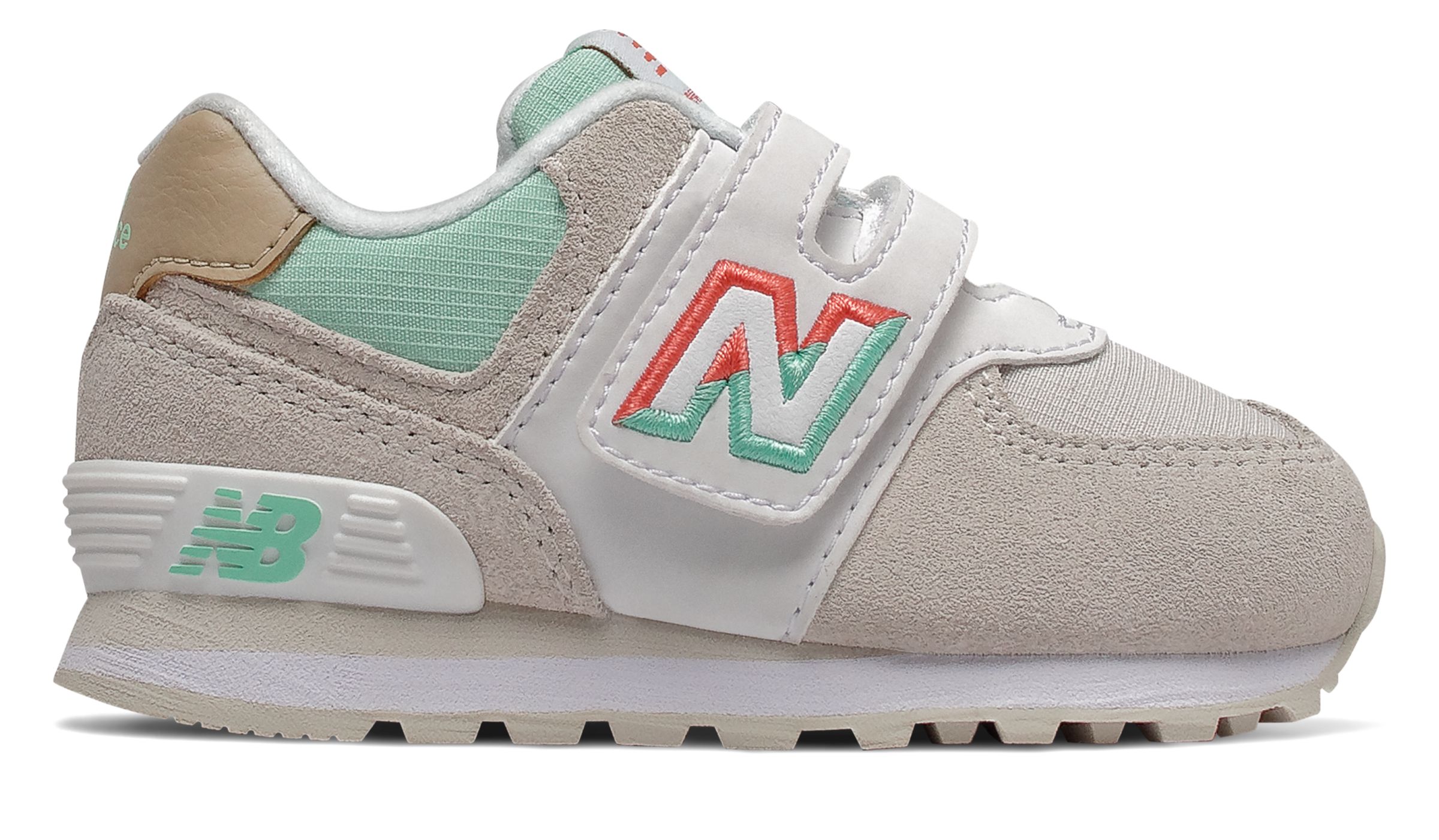 new balance 574 enfant blanche