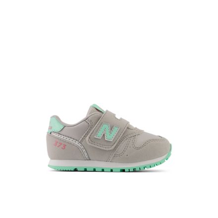 373 Hook and Loop, Rain Cloud with Bright Mint, IZ373XL2