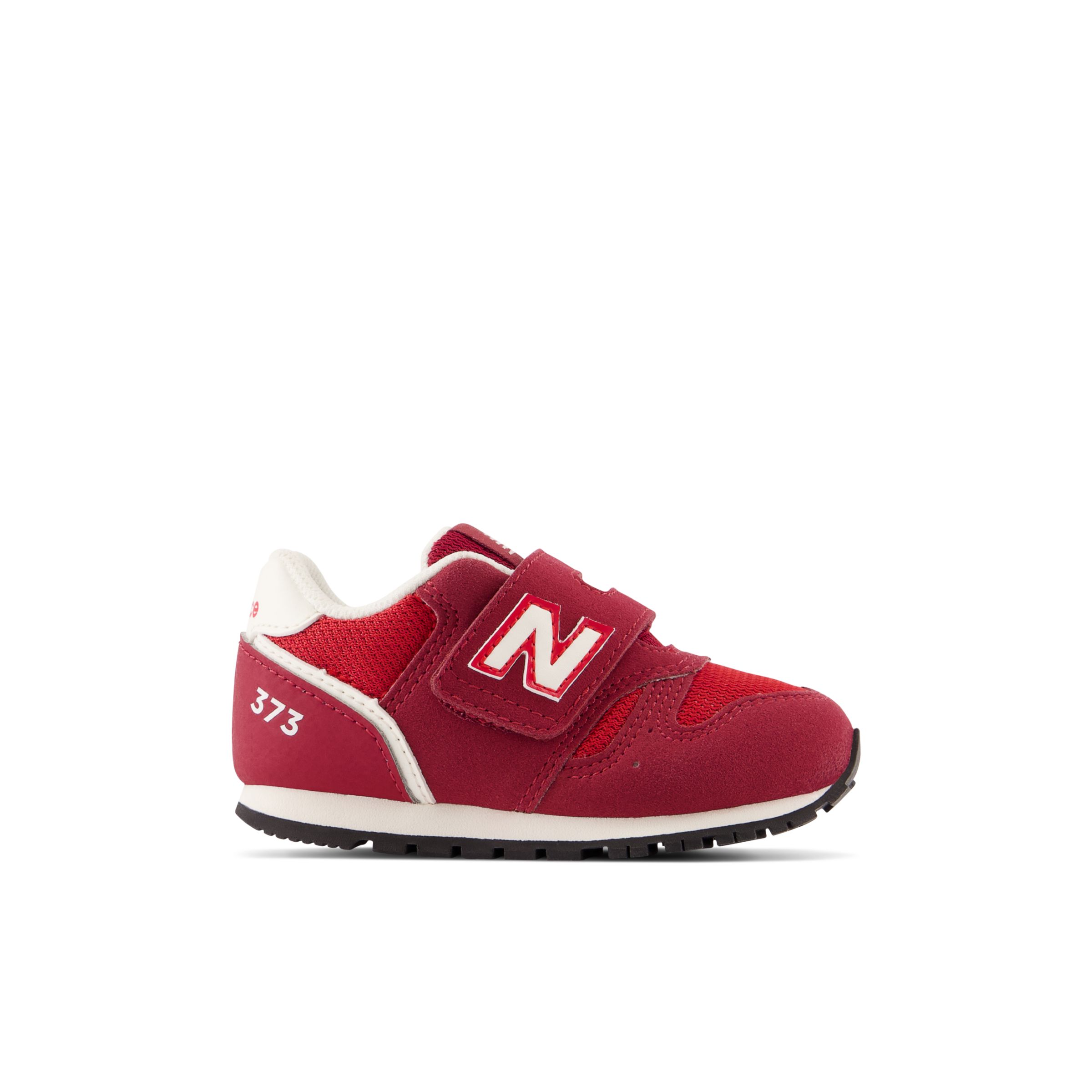 New Balance Kids' 373 Hook and Loop en Rouge, Synthetic, Taille 21.5