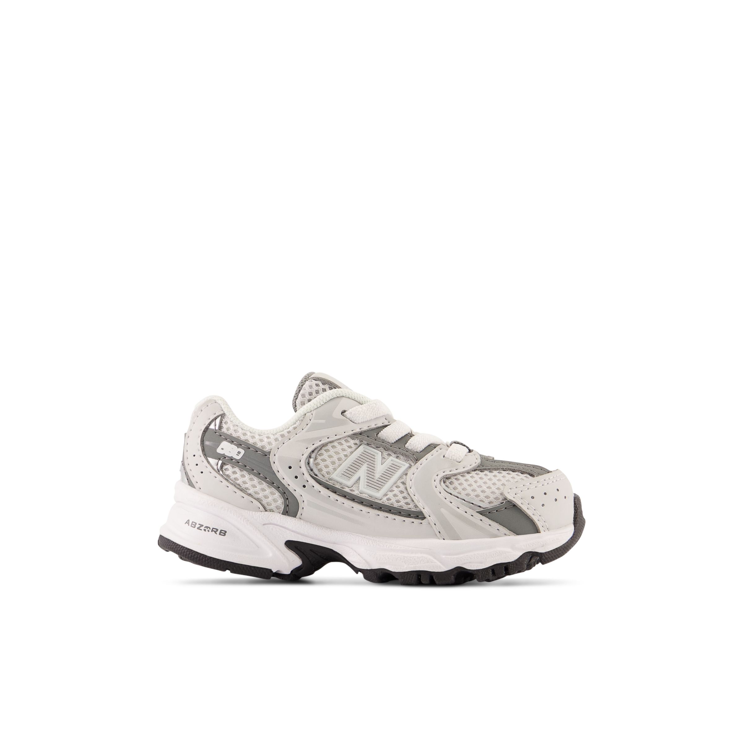New Balance Enfant 530 Bungee en Gris, Synthétique, Taille 21.5