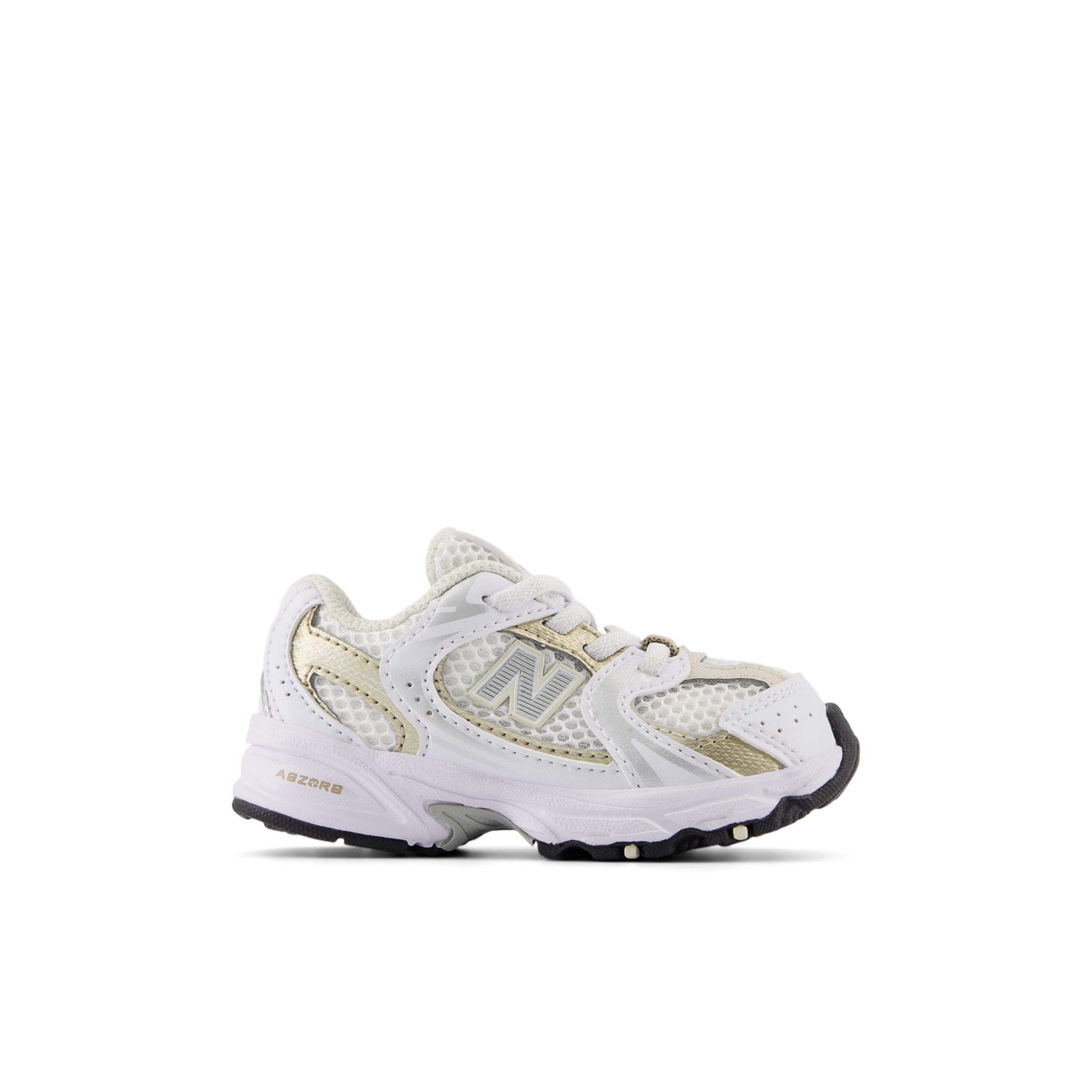 

New Balance Enfant 530 BUNGEE en Blanc/Beige, Synthetic, Taille 27.5