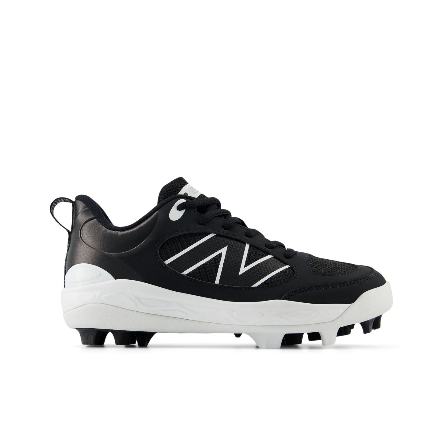Детские кроссовки New Balance Fresh Foam 3000v7 Rubber Molded, цвет: Чёрный / Белый — фото 1