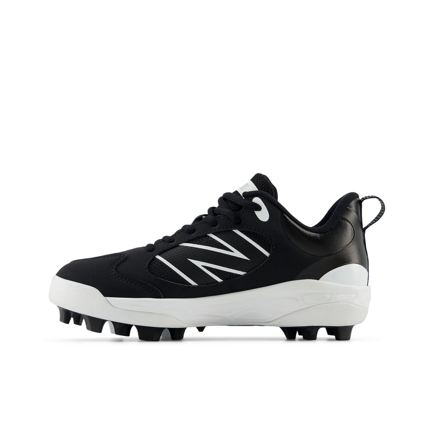 Детские кроссовки New Balance Fresh Foam 3000v7 Rubber Molded, цвет: Чёрный / Белый — фото 3