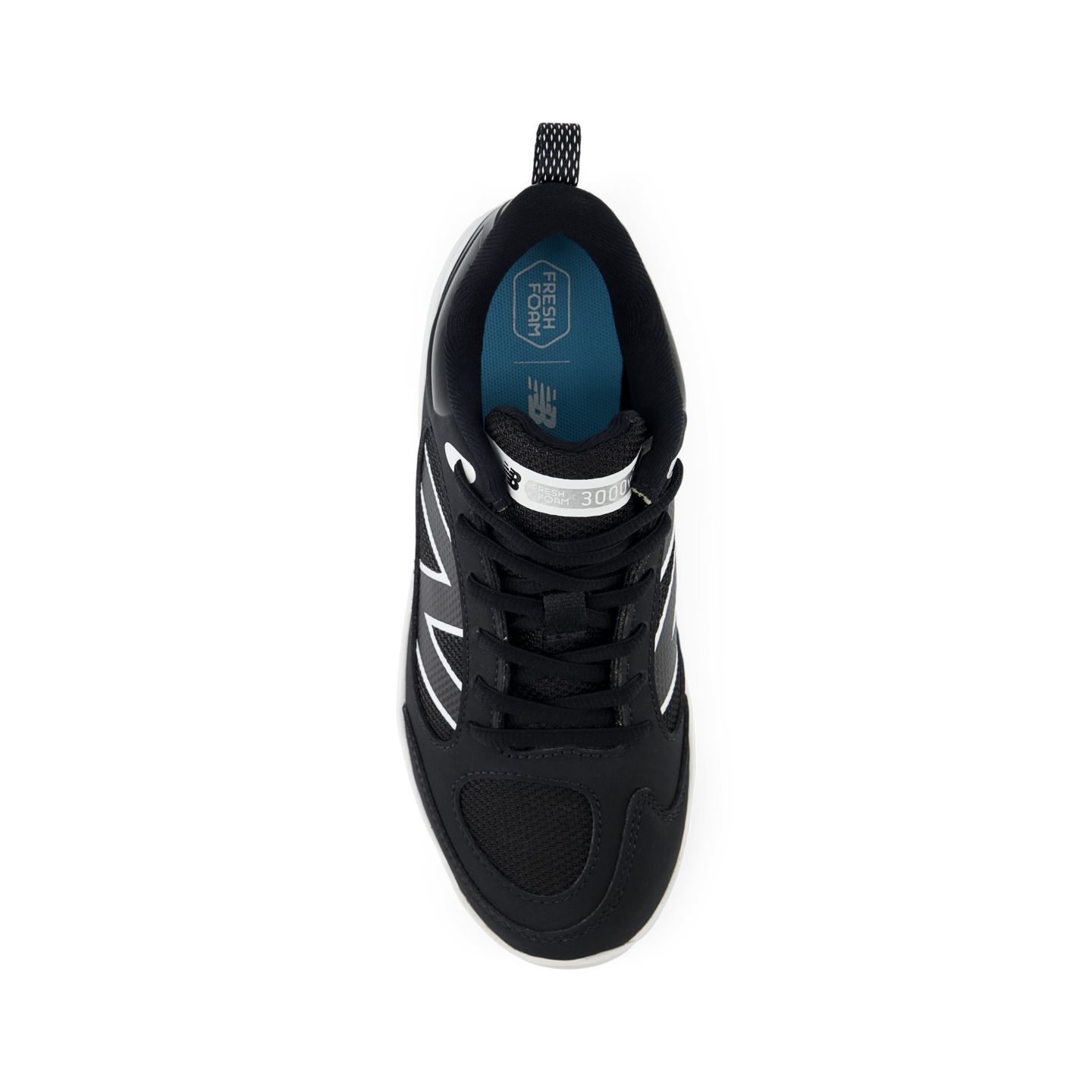 Детские кроссовки New Balance Fresh Foam 3000v7 Rubber Molded, цвет: Чёрный / Белый — фото 4