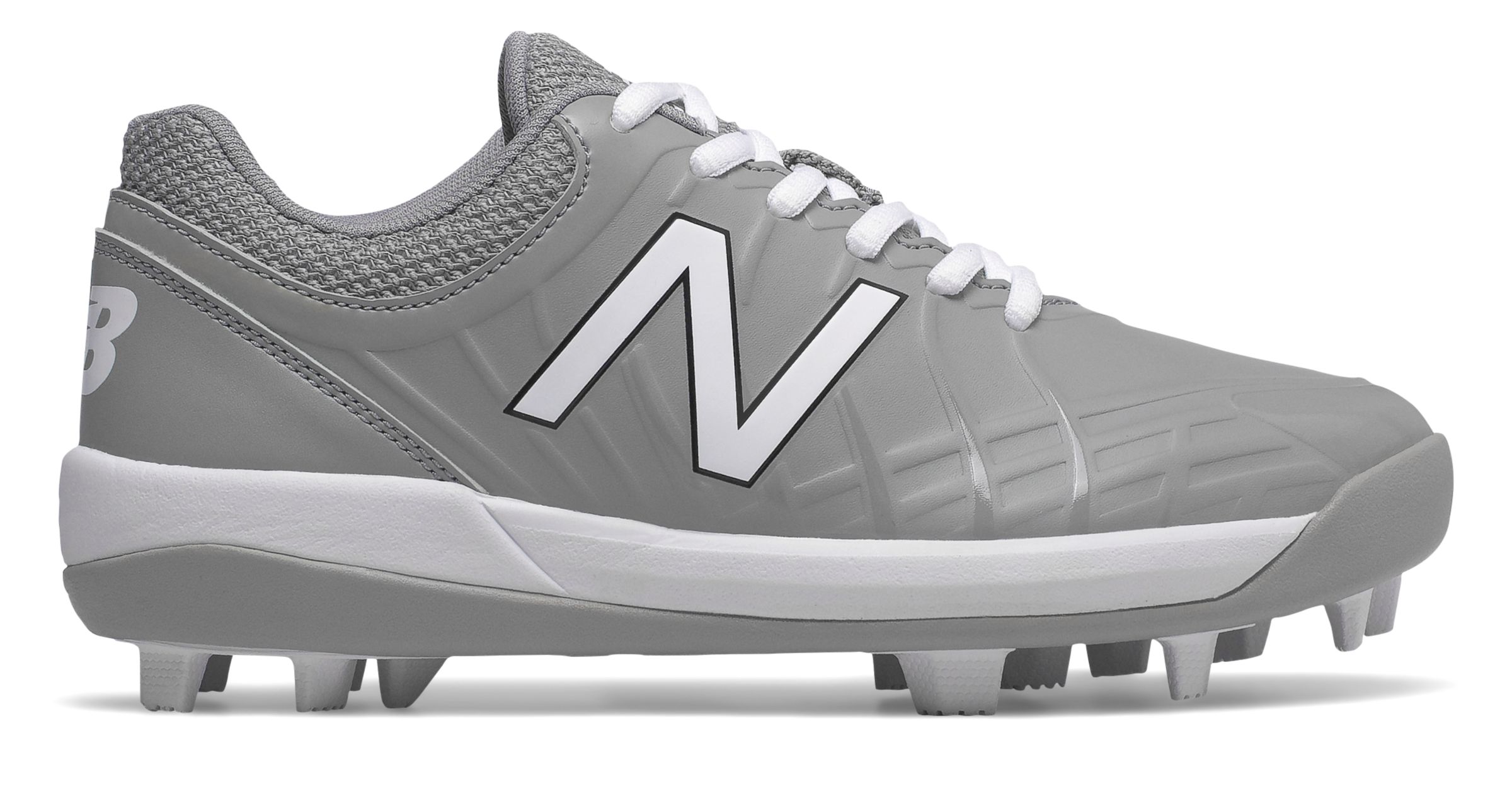 grey new balance cleats