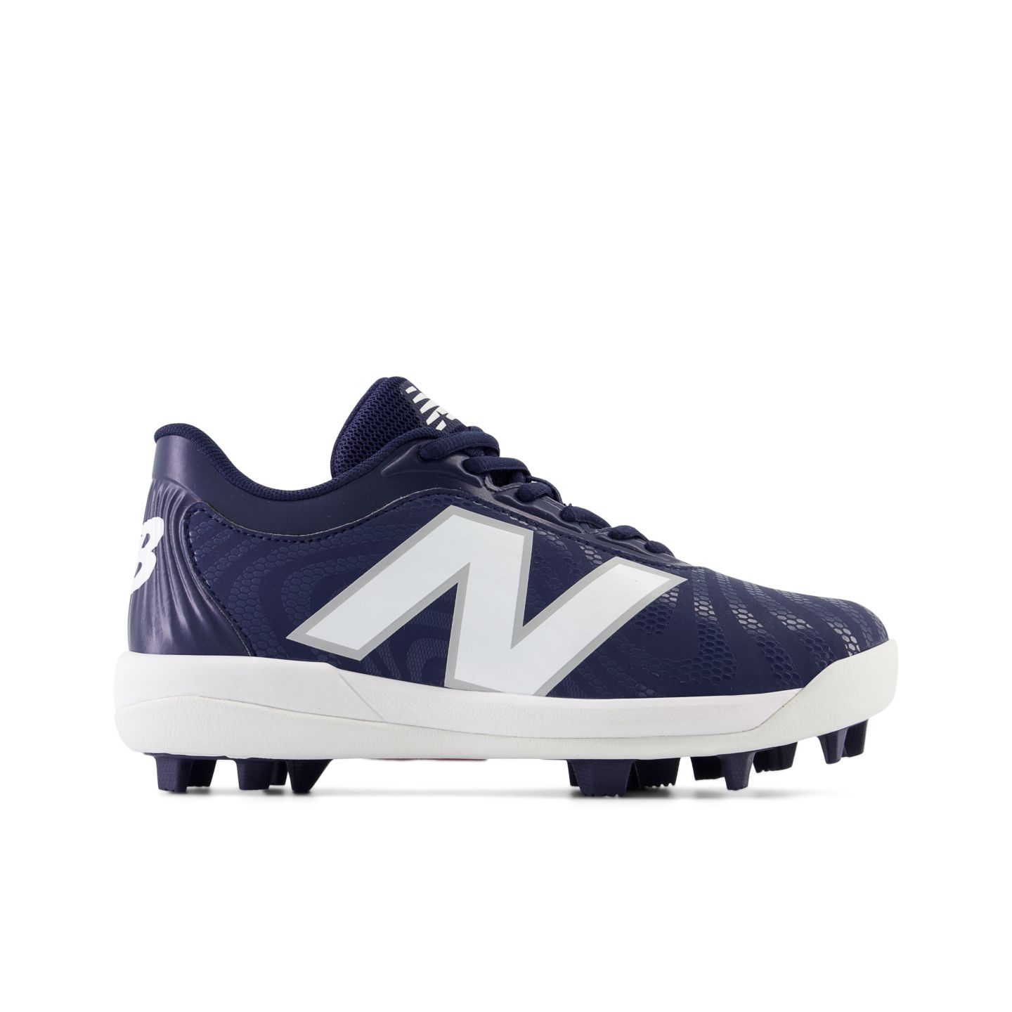 Детские кроссовки New Balance 4040v7 Youth Rubber-Molded, цвет: Тёмно-синий / Белый — фото 1