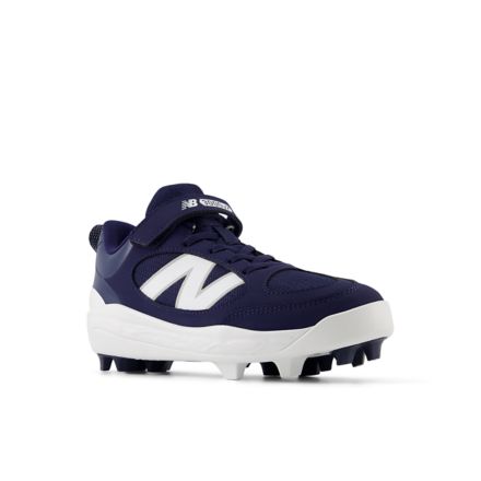 3000v7 Youth Rubber Molded, White with Navy, JA3000N7