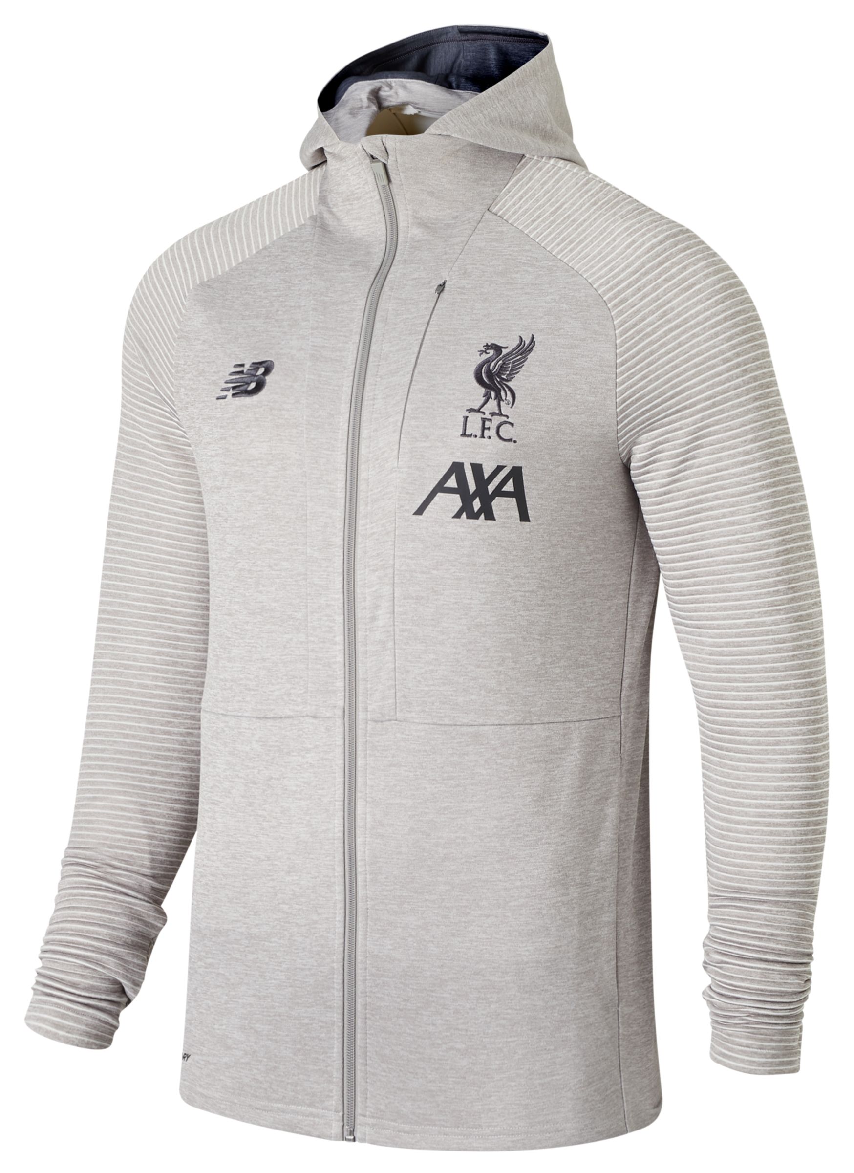 liverpool fc travel full zip hoodie