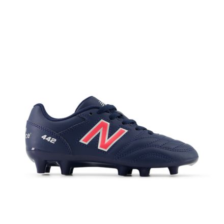 442 ACADEMY JNR FG V2, NB Navy with Silver with Energy Red, JS43FMP2