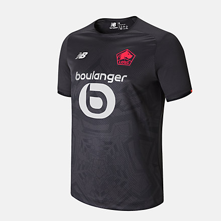New Balance Lille LOSC Third Junior Short Sleeve Jersey, JT130135THD image number null