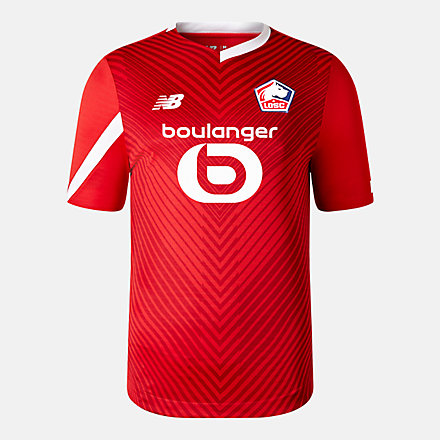 Lille LOSC Home Youth Short Sleeve Jersey
