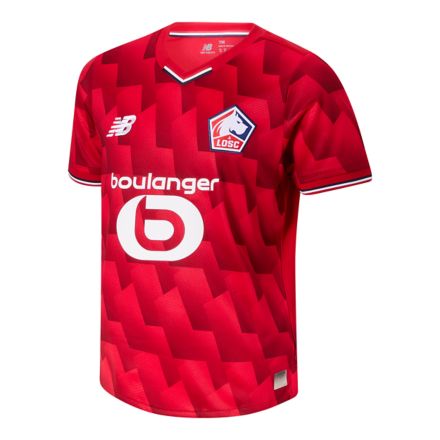 Lille LOSC Home Youth Short Sleeve Jersey