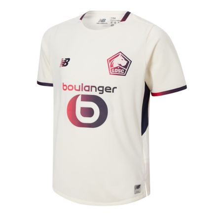 Lille LOSC Away Youth Short Sleeve Jersey, AWAY, JT230455AWY