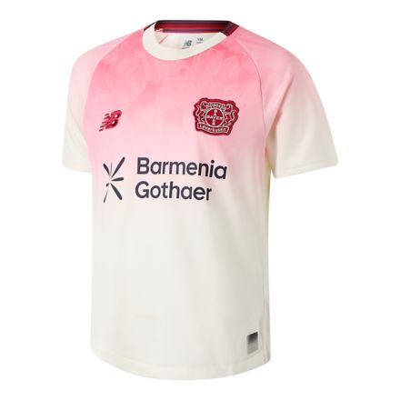 Bayer 04 Away Youth Short Sleeve Jersey