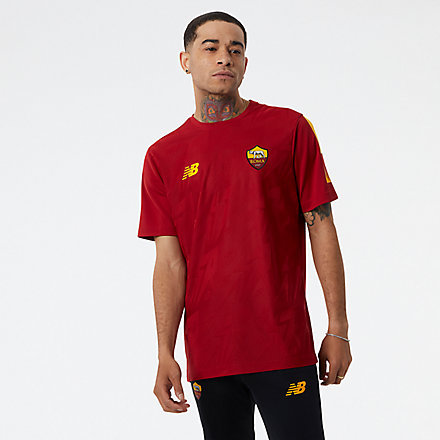 New Balance AS Roma Junior Pre-Game Jersey, JT231232HME image number null