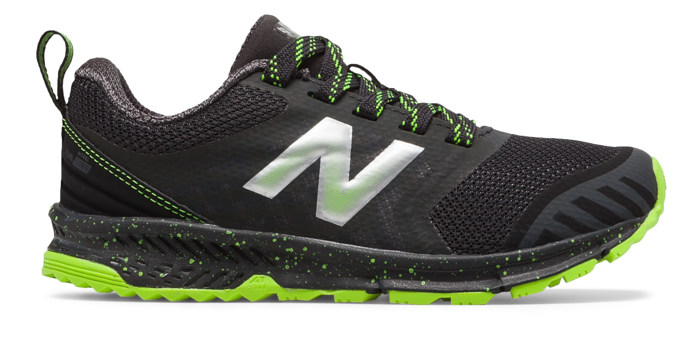 New Balance FuelCore NITREL, Black with Energy Lime & Grey