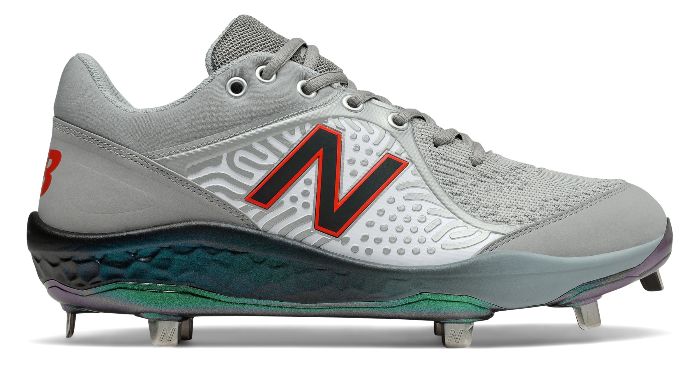 red new balance baseball cleats