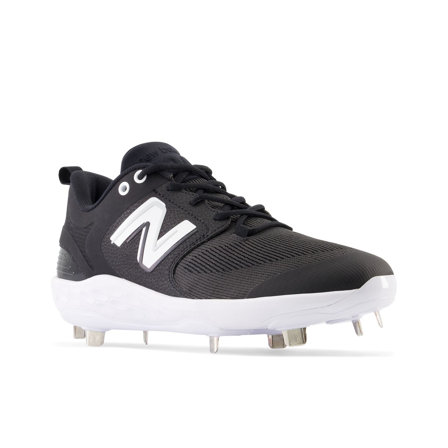 Мужские кроссовки New Balance Fresh Foam X 3000 v6, цвет: Чёрный / Белый — фото 2