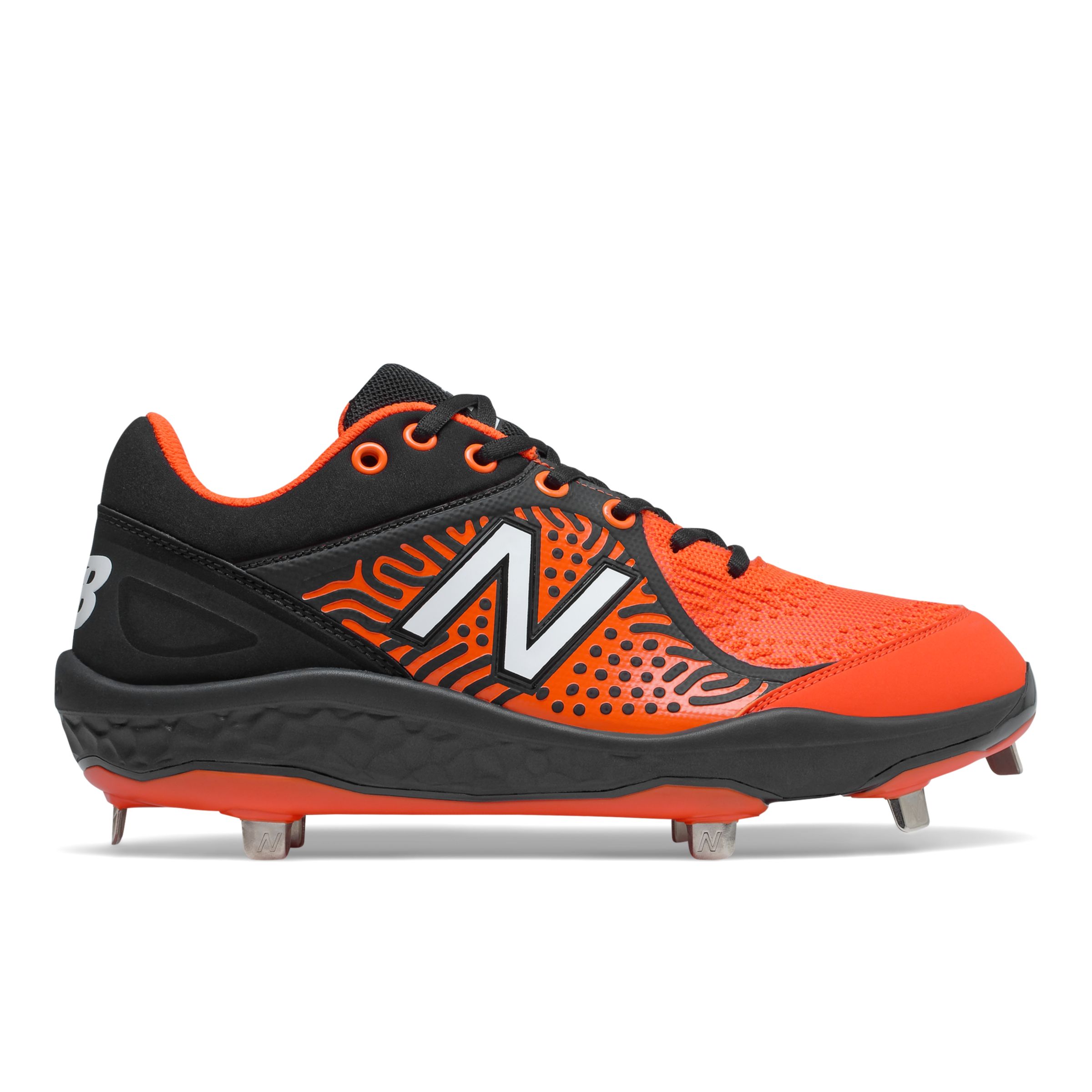 

New Balance Men's Fresh Foam 3000 v5 Metal Black/Orange - Black/Orange