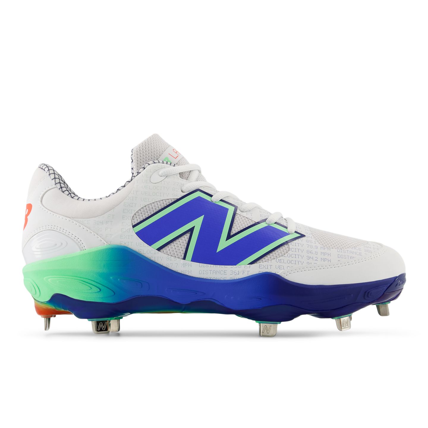 Мужские кроссовки New Balance 3000v7 Lab Work, цвет: Белый / Нефритовый — фото 1