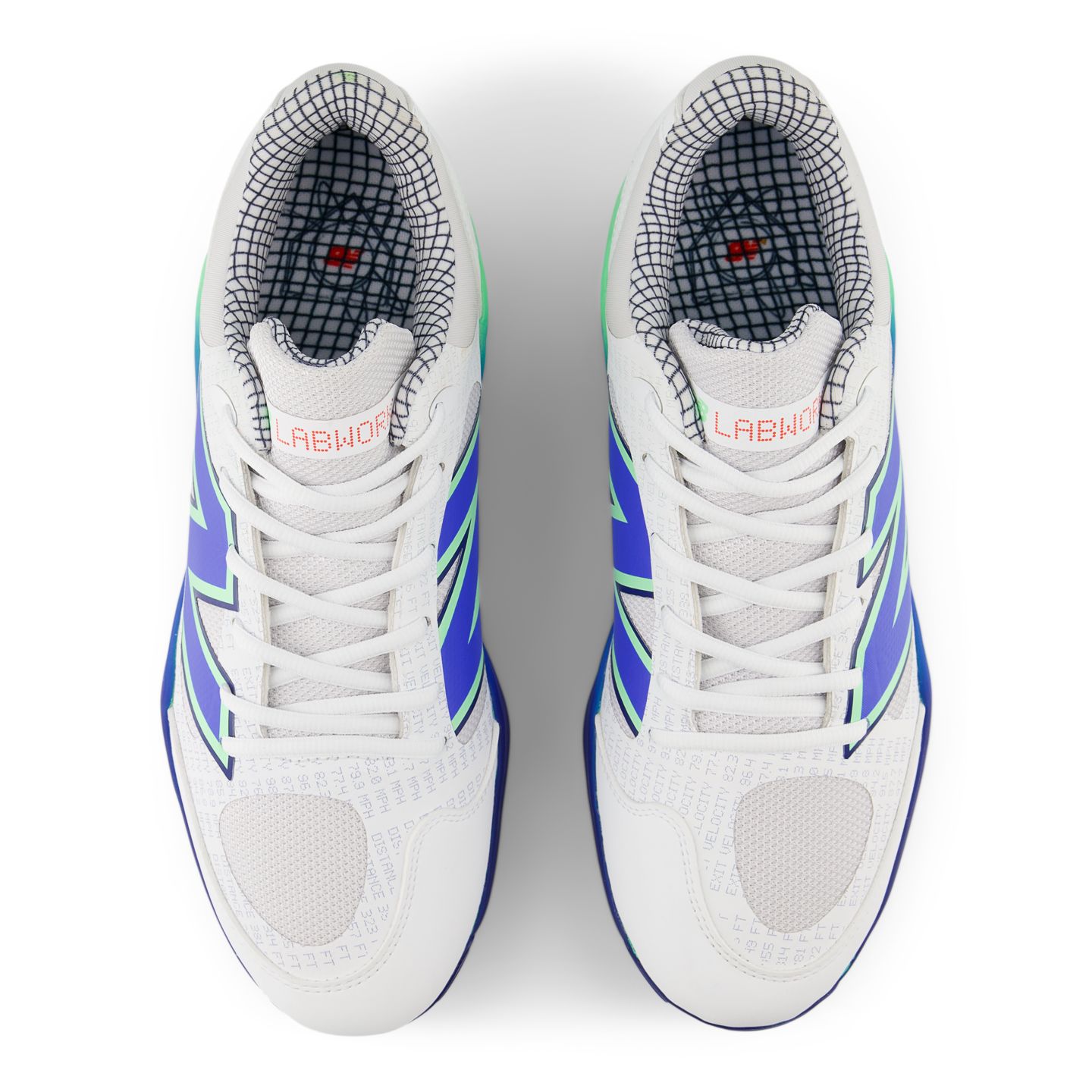 Мужские кроссовки New Balance 3000v7 Lab Work, цвет: Белый / Нефритовый — фото 4