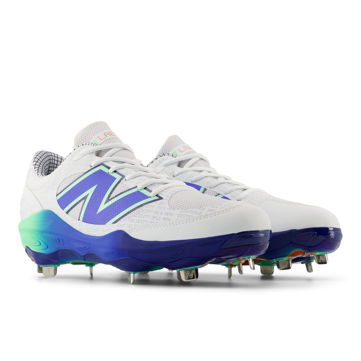 Мужские кроссовки New Balance 3000v7 Lab Work, цвет: Белый / Нефритовый — фото 2
