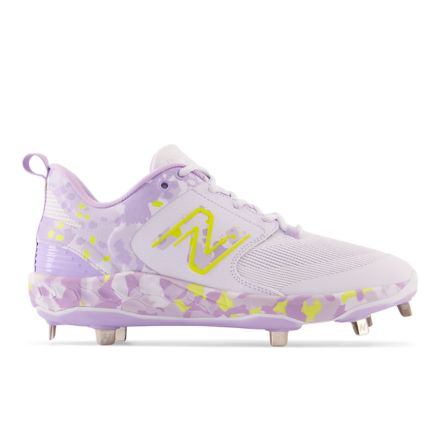 Pink new balance baseball cleats best sale