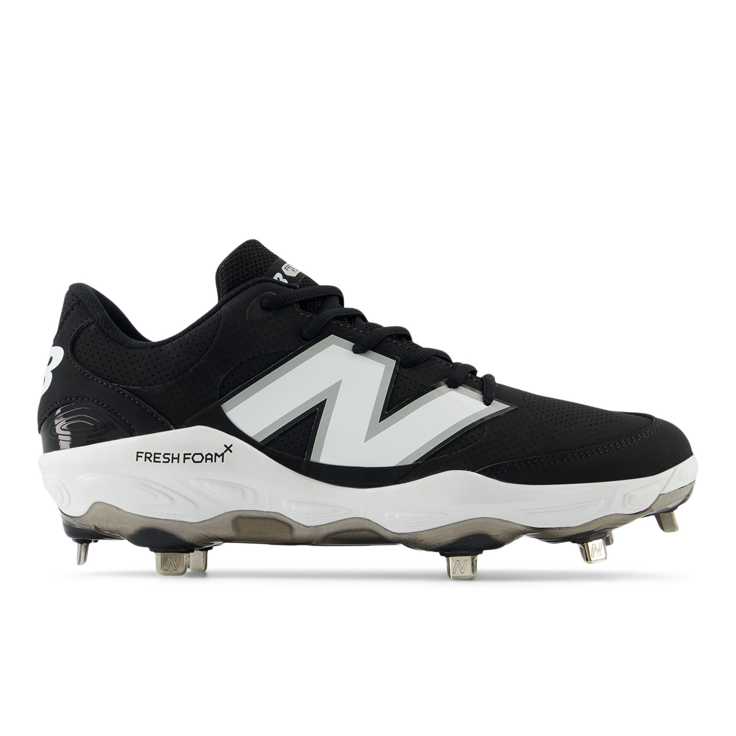 Мужские кроссовки New Balance Fresh Foam X 3000v7, цвет: Чёрный / Белый — фото 1