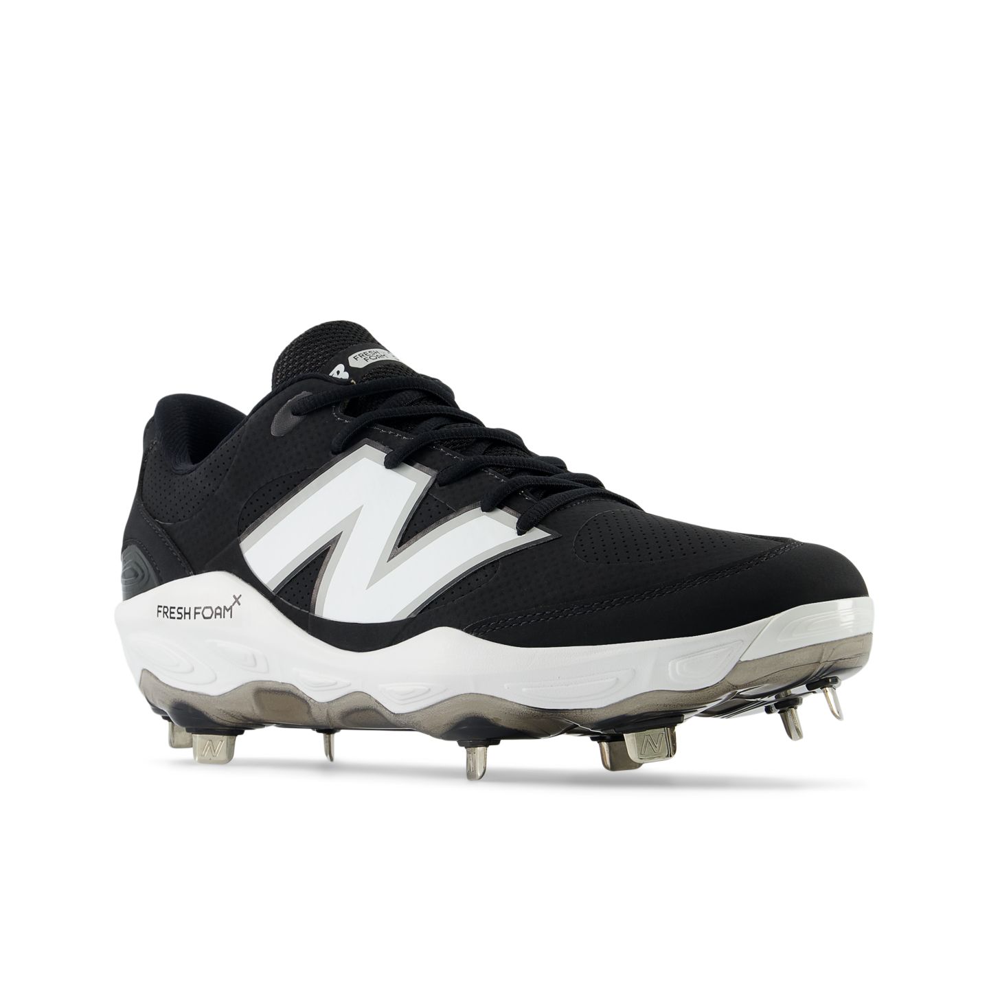 Мужские кроссовки New Balance Fresh Foam X 3000v7, цвет: Чёрный / Белый — фото 2