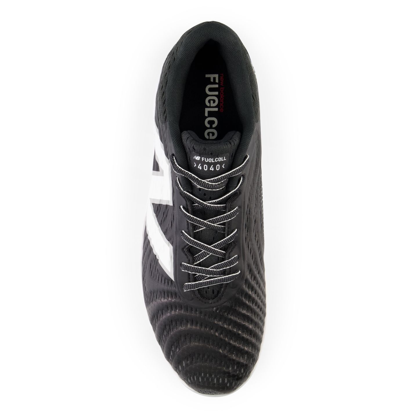 Мужские кроссовки New Balance FuelCell 4040 v7 Metal, цвет: Чёрный / Белый — фото 4