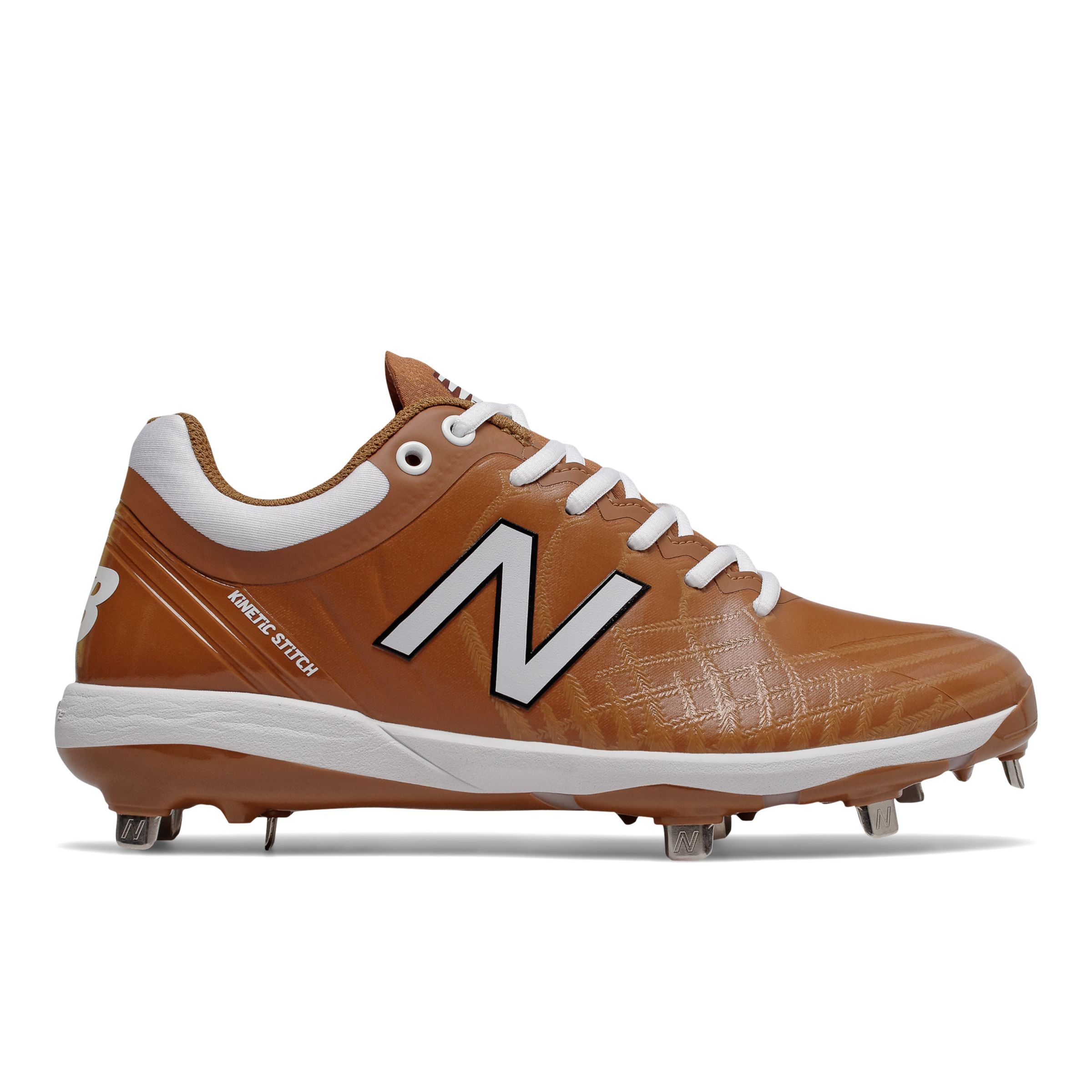 gold new balance cleats