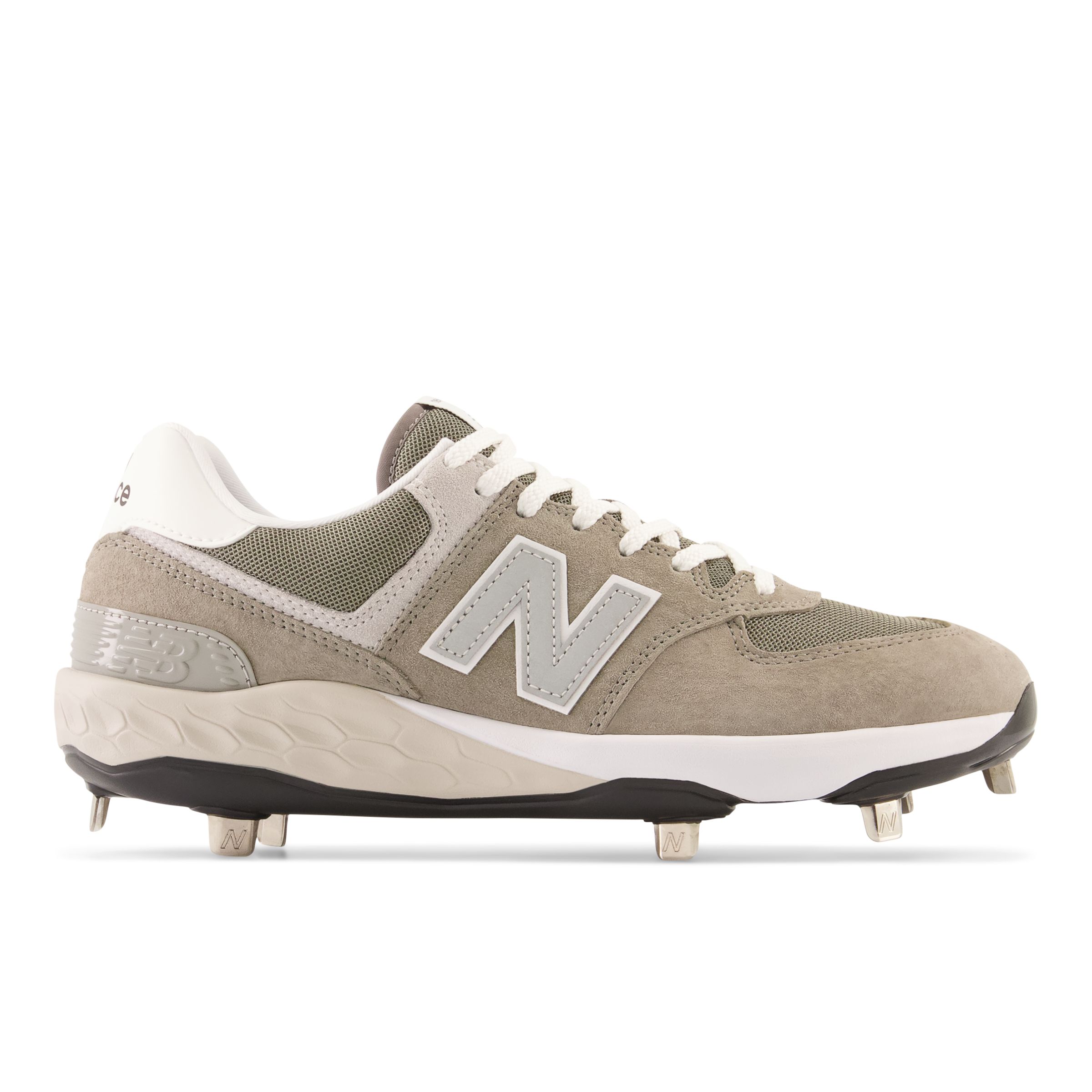 

New Balance Unisex Fresh Foam X 574 Cleat Grey/Brown - Grey/Brown